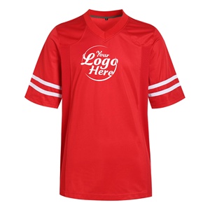 Maillots de football par équipe respirants Détails cousus sur mesure OEM en vrac personnalisé - Product Image 2