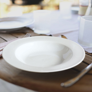 High Quality Nordic Vintage <b>Ceramic</b> Deep Dish Dinner <b>Plates</b> Porcelain Gold Rim Bone China Soup <b>Plate</b> for Restaurant - Product Image 2