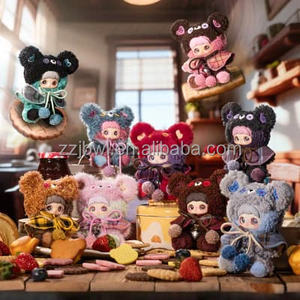 100% Original Hi Toy Officiel Nommi Maymei Little Bear Biscuit Series Blind Box Vinyl Plush Toy Christmas Theme Mystery Box - Product Image 6