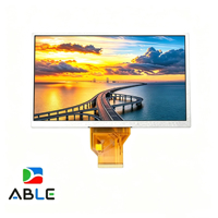 Innolux AT090TN10 9-Zoll 800x480 RGB 50-Pin 450cd/m2 TFT LCD-Bildschirmmodul mit optionalem resistivem/kapazitivem Touchpanel