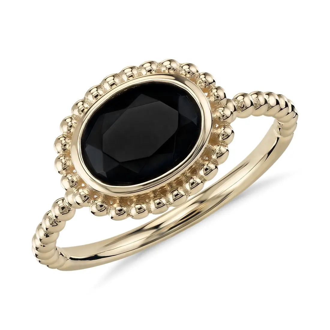 Custom gold plated jewerly Ring, 925 sterling silver black onxy ring 18k gold plated ring jewelry for women