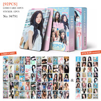 ILLIT 92 pièces/ensemble Hot Album Total Link NOT CUTE ANYMORE Photocards imprimées recto-verso YUNAH MINJU MOKA Cartes cadeaux pour fans KPOP