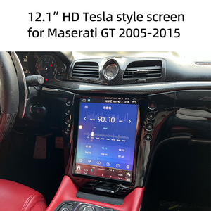 DVD de 12,1 pulgadas para coche <span class=keywords><strong>Android</strong></span> 11 pantalla táctil estilo Tesla reproductor multimedia carplay navegación GPS para Maserati GT 2005-2015 - Product Image 2