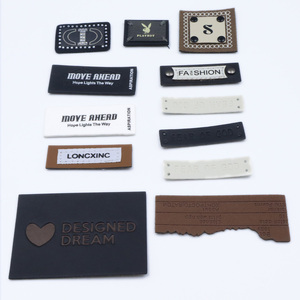 Maßgefertigter Vintage-Stil PU-Leder-<span class=keywords><strong>Patch</strong></span> Individuelles Design Nähetikett Jeans PU-Leder-<span class=keywords><strong>Patch</strong></span> für Kleidung - Product Image 4