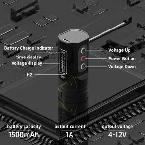 Máquina de pluma de tatuaje de batería inalámbrica 1500mAh Batería grande gradiente camuflaje tatuaje pistola Rca conector máquina de tatuaje rotativa - Product Image 6