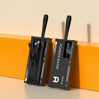 Nouvelle arrivée, batterie externe mobile étanche haute capacité 10000mAh, PD20W, batterie externe universelle d'urgence, charge solaire sans fil