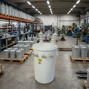 Transformateur monophasé monté sur poteau, type huile, 6 kV 11 kV, abaisseur de tension, distribution d'énergie, direct usine - Product Image 3