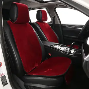 Hot selling multi-functional non-slip artificial wool universal car seat cushion