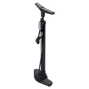 Pompe à air de vélo au sol debout facile à transporter gonfleur de pneu Portable moto Ebike vélo Sir pompe pour Schrader <span class=keywords><strong>Presta</strong></span> <span class=keywords><strong>Dunlop</strong></span> - Product Image 2