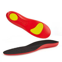 Plantillas Deportivas Confortables con Soporte de Arco, Espuma de PU/Gel, Protección Contra Impactos, Certificación BSCI, para Fascitis Plantar, Pies Planos y Metatarsalgia