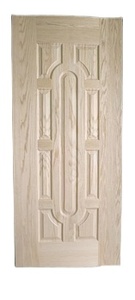 2.7mm 3mm melamine HDF cho cửa nội thất Veneer tự nhiên ván ép Laminate cửa da trắng mồi cửa da - Product Image 3