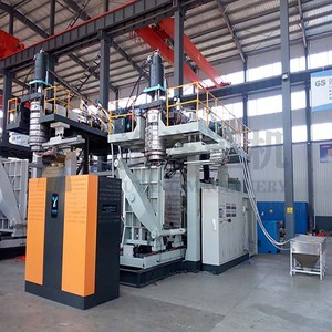 Máquina <span class=keywords><strong>de</strong></span> moldeo por soplado por extrusión <span class=keywords><strong>de</strong></span> alta velocidad para <span class=keywords><strong>bidones</strong></span> bicapa <span class=keywords><strong>de</strong></span> 220L con dos anillos L - Product Image 4
