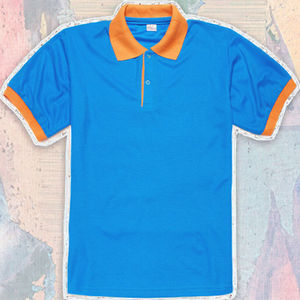 T-shirts vierges en polyester 100% peigné et respirant, manches courtes, couleur unie, tailles assorties, fournisseur en gros - Product Image 3