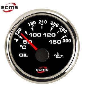 52mm(2 ") Car <span class=keywords><strong>Oil</strong></span> Temp Medidor de Temperatura Medidor Indicador 50-150 12V 24V - Product Image 4