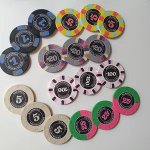 40mm cards mold ceramic poker chips for satellite