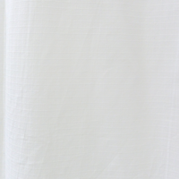 Rideaux en lin transparent blanc pour salon 2 panneaux, intimité et lumière rideaux verticaux en lin transparent pour chambre à coucher
