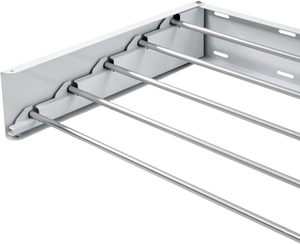 Toallero de Baño Metálico Ajustable y Desmontable, Tipo de Pie, Plegable y con Diseño Funcional para Secar Ropa y Toallas - Product Image 6