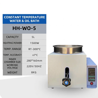 Bain-marie électrique à température constante avec affichage numérique RT-300 1500W, levage manuel, 220-240V AC, modèle HH-WO-5L