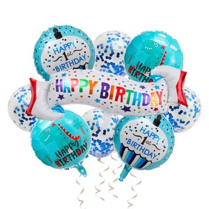 9 pezzi palloncini di buon <span class=keywords><strong>1</strong></span> ° <span class=keywords><strong>compleanno</strong></span> <span class=keywords><strong>Set</strong></span> di palloncini di alluminio palloncino sfondo decorazione festa del bambino - Product Image 6