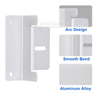 Kit de supports en Z pour panneaux solaires, supports de montage solaires en aluminium pour camping-car, bateau, toit, mur, installation hors réseau