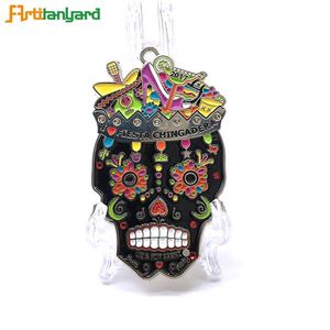 Bán Buôn Patina Bronze Công Giáo Tôn Giáo Thánh Kim Loại Huy Chương Móc Áo Epoxy Độc Đáo Huy Chương Công Giáo Mặt Dây Chuyền - Product Image 6