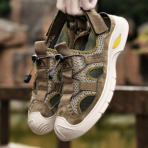 Nouvelles chaussures d'été pour hommes, sandales respirantes en maille, chaussures de mode pour hommes, vente en gros - Product Image 6