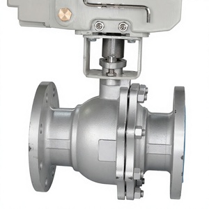 Válvula de Bola Motorizada de Acero Inoxidable de 4 Pulgadas con Actuador Eléctrico Inteligente y Conexión de Brida para Aplicaciones de Gas y Petróleo - Product Image 4