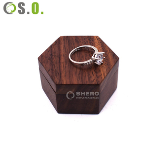 Premium Custom Shape <b>Wooden</b> Jewelry Box High-quality Diamond Ring Jewelry Box Watch Wood Box with LED Lighting Bracelet Wood Box - Product Image 6