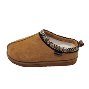 Nuova moda da <span class=keywords><strong>donna</strong></span> 2025 scarponi da neve invernali Sole spessi caldi Fau per pantofole con scarpe da casa in peluche a punta <span class=keywords><strong>chiusa</strong></span> per l'inverno - Product Image 6