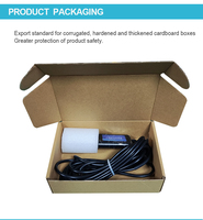 Capteur environnemental RS485 haute précision pour la mesure du sol : température, humidité, teneur en eau, salinité, conductivité, EC, pH, NPK