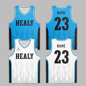 Camisetas de Baloncesto Healy 26, Nuevo Estilo con Cuello en V, Cómodas y Ligeras, Tejido de Poliéster de Alto Rendimiento, Sin Mangas - Product Image 3