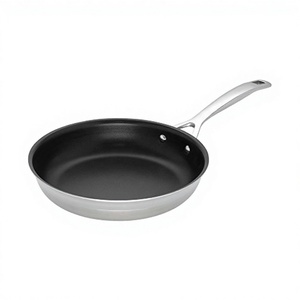 Poêle à frire classique en acier inoxydable LE <span class=keywords><strong>CREUSET</strong></span>, intérieur antiadhésif, diamètre 28 cm, compatible avec toutes les sources de chaleur, induction incluse - Product Image 4