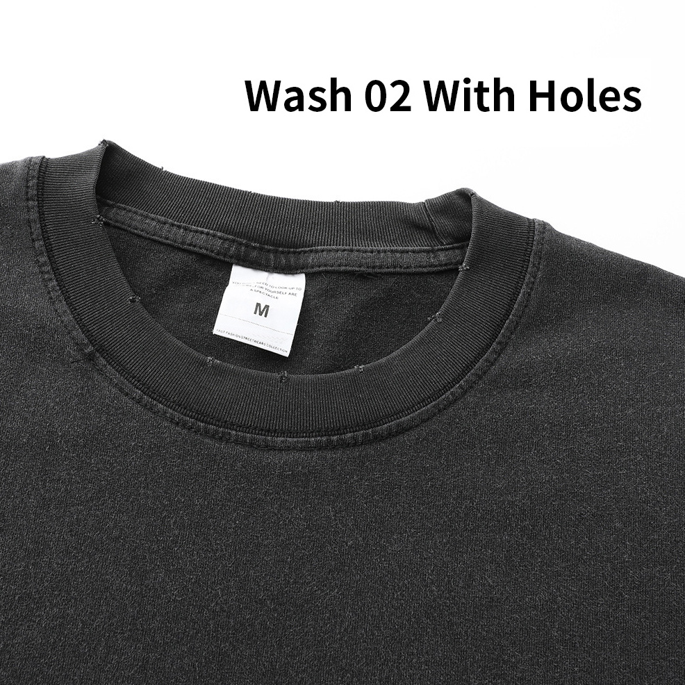 wash with holes
