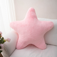 Bantal Boneka Bentuk Bintang Terbaru dengan Desain Bordir, Isian Kapas PP, Mainan Lucu untuk Anak-Anak, Bantal Warna-Warni