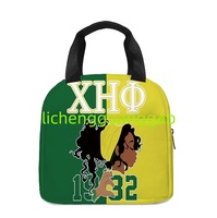 Sac à déjeuner Zeta Phi Beta à bas prix, personnalisé, vente en gros, sac à déjeuner pour sœurs, sac isotherme, sac à déjeuner pour le camping en plein air, sac à déjeuner de voyage