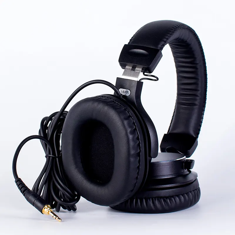 تصنيع تخصيص السلكية سماعة ستيريو على سماعات الأذن إلغاء الضوضاء المهنية استوديو سماعة رصد للتسجيل