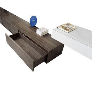 DTC Dongtai Riel deslizante oculto inferior FF80300HX de tres secciones con extensión total y rebote, tipo pulsador, para cajón, para tablero de 18mm, embalaje en caja postal Y - Product Image 3