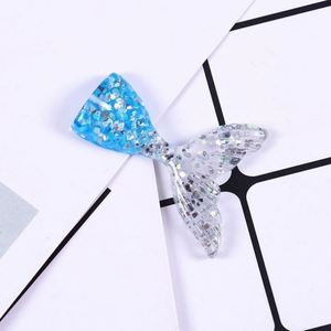 ชิ้นส่วนตกแต่งเรซิ่นใสรูปหางนางเงือกสำหรับทำสไลม์ DIY  ชิ้นส่วนตกแต่งโทรศัพท์  จี้ห้อยสไลม์ - Product Image 2