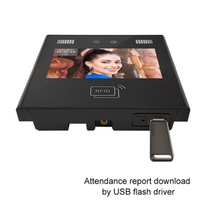 Reloj Biométrico con Pantalla Táctil de 4.3 Pulgadas, Máquina de Control de Asistencia, Software en la Nube con API en Línea, Reconocimiento Facial, Funciona con Batería - Product Image 3