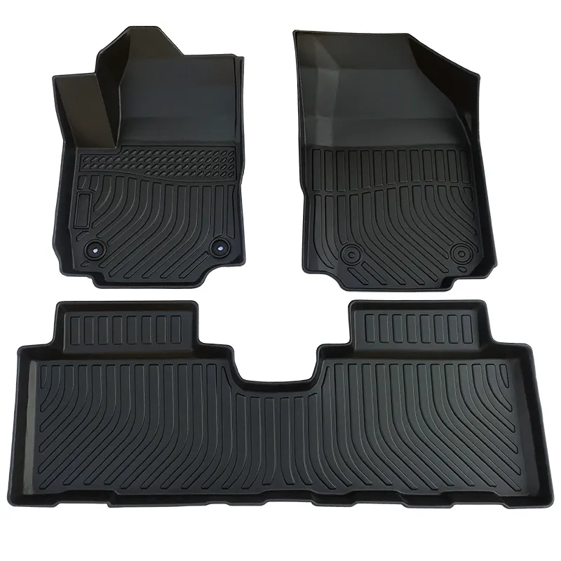 Tapis de sol de voiture TPE 3D toutes saisons, doublure de cargaison, pour Chevrolet Equinox 2018-2021, tapis de coffre, tapis de voiture