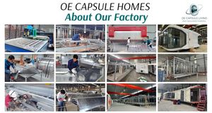 Linh hoạt di động prefab nhà mở rộng linh hoạt cho cắm trại ngoài trời du lịch chỗ ở thương mại Plaza pop-up khách sạn cho - Product Image 4