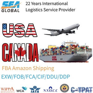 FBA Amazon Nakliye Acentesi ABD Kanada DDP Dropshipping Deniz Nakliye Firması Depolama Lojistik Hizmeti - Product Image 1