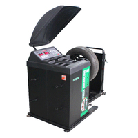 Balanceadora Automática de Ruedas para Camiones de Servicio Pesado, Máquina de Balanceo de Neumáticos de Alta Calidad ChenTuo CT1200, 200 rpm, Capacidad de 75 kg, 110V/220V/380V