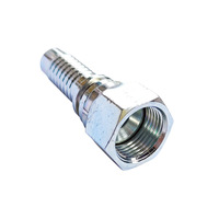 Sambungan Pipa Putar Hidrolik Dua Bagian Baja Karbon RongShun Baru dari Zhejiang dengan Ulir, Garansi 1 Tahun