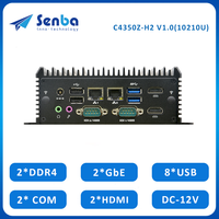 Mini PC Industrial C4350Z-H2 con Procesador I5-10210U de 4 Núcleos y 8 Subprocesos, HDMI2.0, Computadora Personal Industrial Integrada de Escritorio