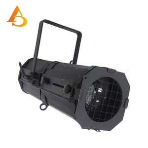 Proyector LED de Perfil Elipsoidal de 2 Canales, 300w, Luz Blanca Fría, con Zoom, para Teatro - Product Image 1