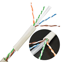 Kabel Ethernet LSZH 23AWG CAT6 UTP Kabel Kecepatan Tinggi Kabel Komunikasi CAT6 Tembaga Murni Kabel Jaringan Komputer CAT 6A/Kabel LAN