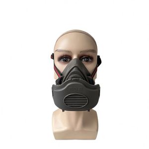 Maschera Respiratoria Riutilizzabile Siweian 3200 in Silicone, Leggera, Monostrato, Antipolvere per Industria Chimica e Lavoro - Product Image 6