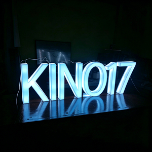 Custom Front Lit <b>LED</b> Acrylic Stainless Steel 3D Logo Letter <b>Sign</b> for Indoor/Office Outdoor Business Retail Signboard Easy - Product Image 3