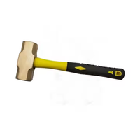Venta directa de fábrica de grado Industrial Hayonex de alta calidad, martillo de garra de bronce de aluminio que no produce chispas, mango de fibra de vidrio, OEM, 1 año